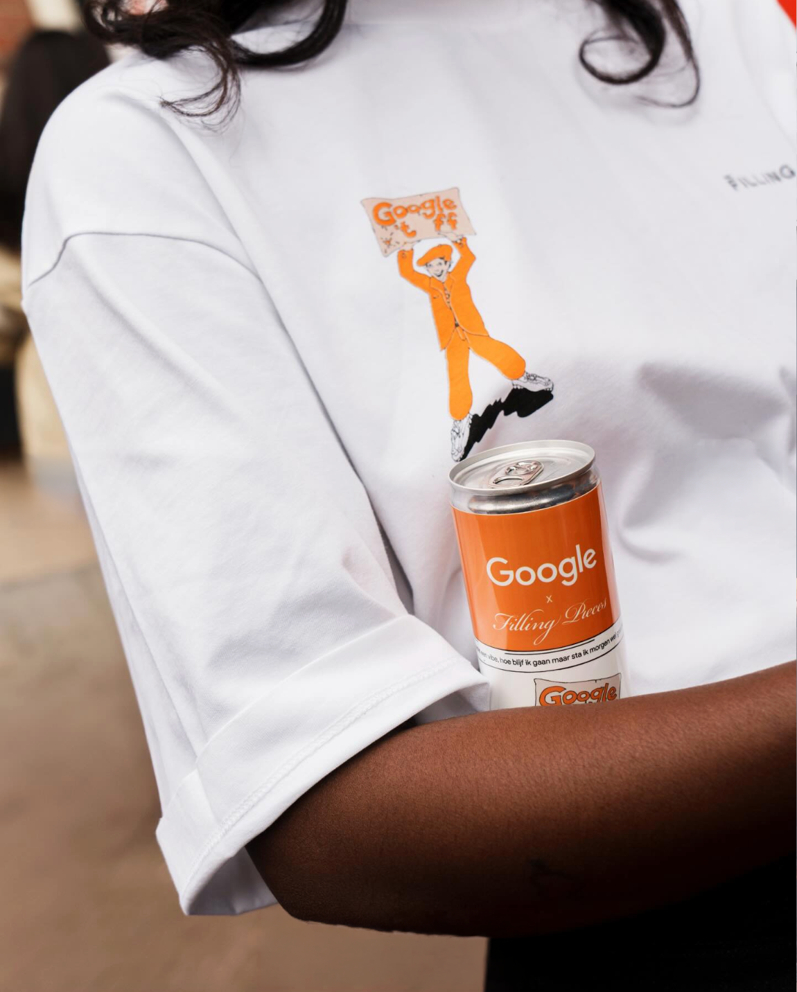 Google Custom Apparel & Can